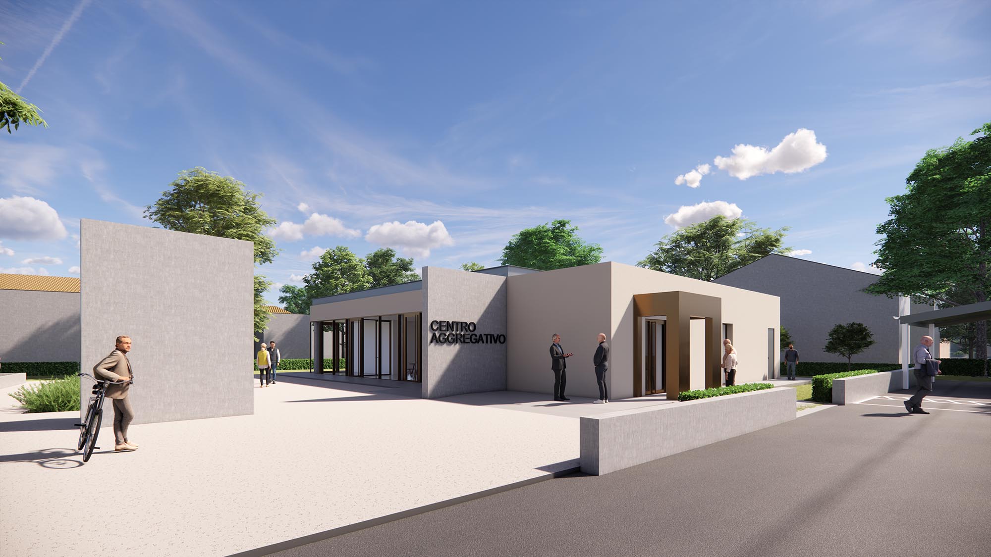 Progetto del futuro centro di aggregazione