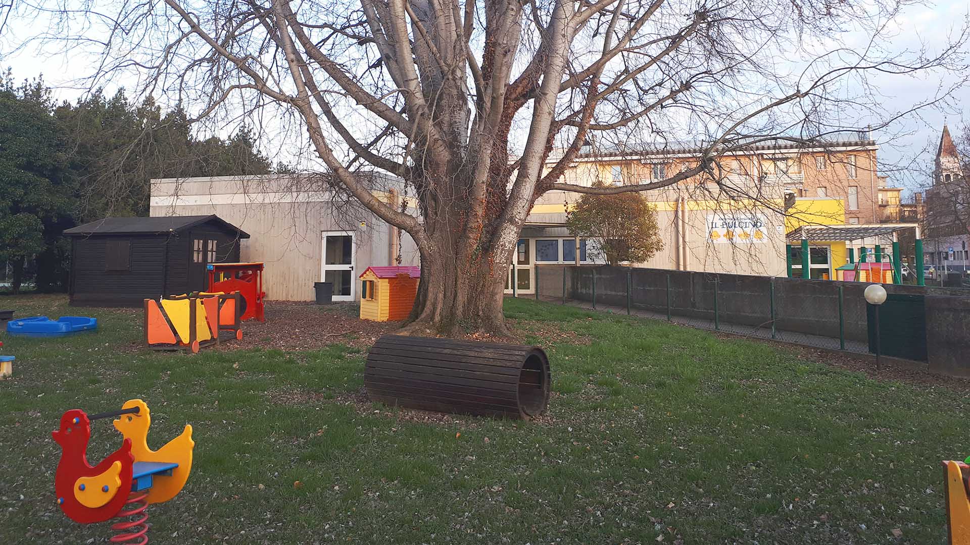 Foto dell'asilo nido comunale nelle attuali condizioni